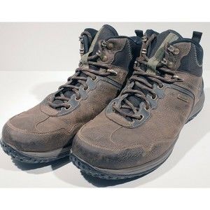 Rockport 79155 Men’s 9W HYDROSHIELD WATERPROOF MID TRAIL BOOTS GRIPPY TREAD BRWN